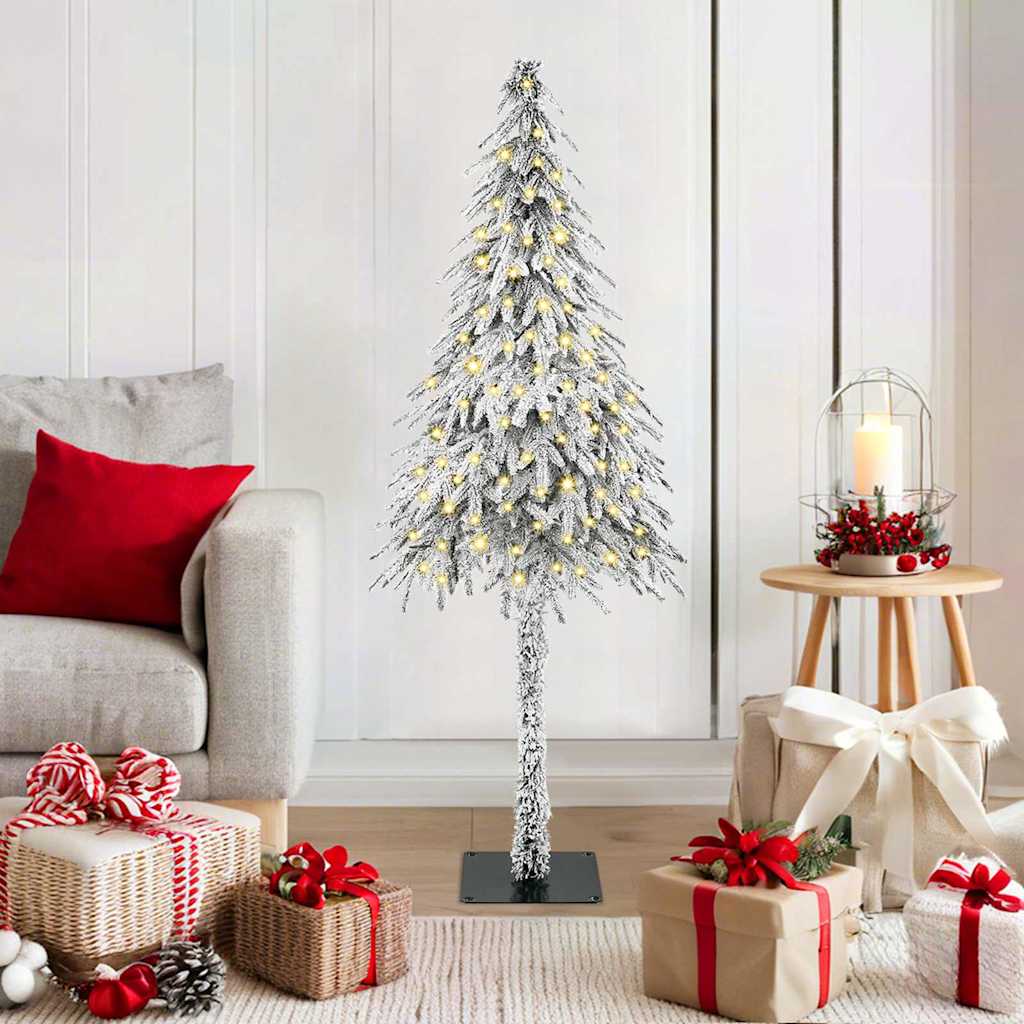 FIRDEN Christmas Tree with 150 LEDs White 120 cm PE and Steel