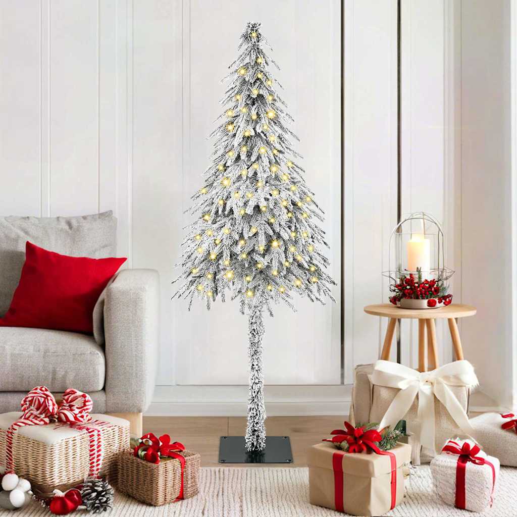 COSWIN Christmas Tree with 150 LEDs White 150 cm PE and Steel