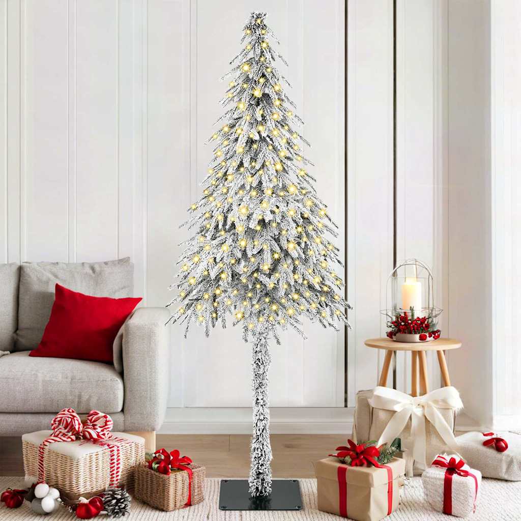 COSWIN Christmas Tree with 300 LEDs White 180 cm PE and Steel