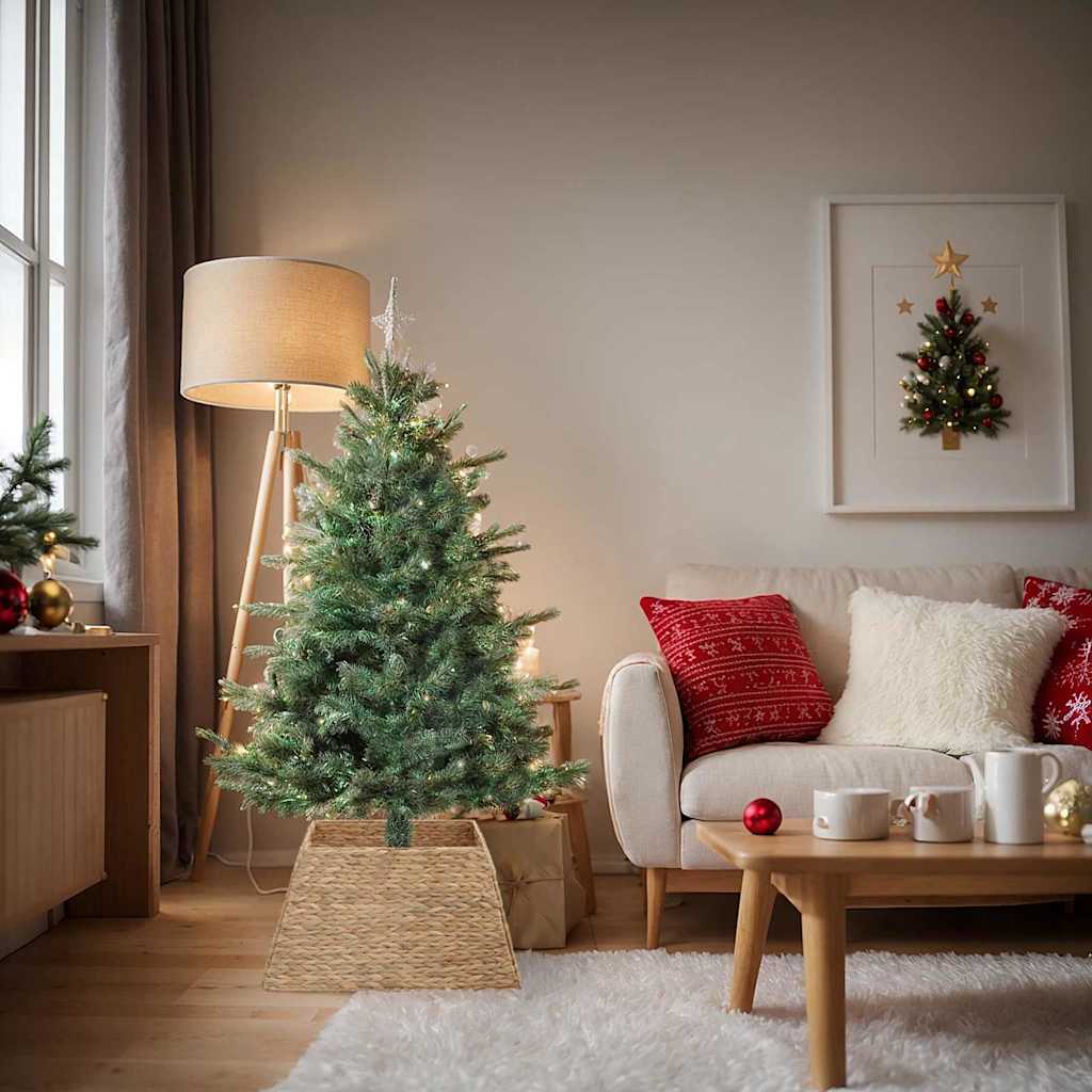 FROSTI Christmas Tree Collar Brown 70 x 70 x 28 cm Water Hyacinth