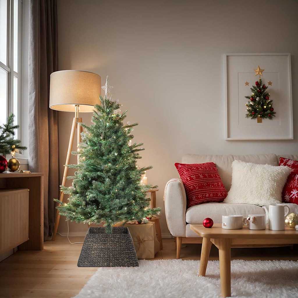 FROSTI Christmas Tree Collar Black 60 x 60 x 28 cm Water Hyacinth