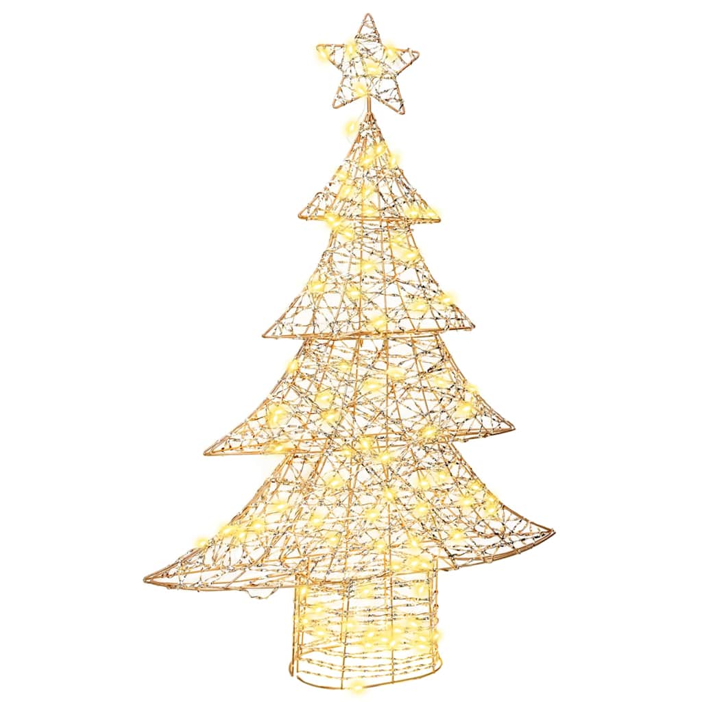 FLYNOR Christmas Tree with 120 LEDs Warm white 120 cm PET