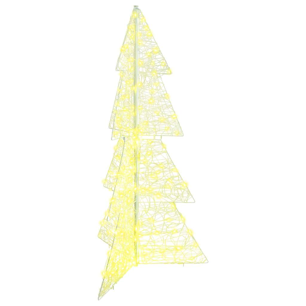 FROVIA Christmas Tree with 160 LEDs Warm White 150 cm Acrylic