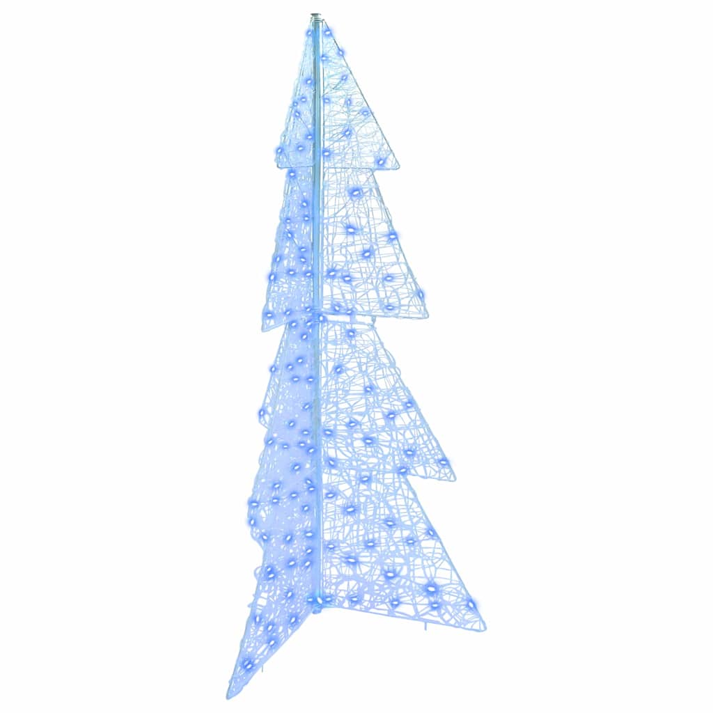 FROVIA Christmas Tree with 160 LEDs Blue 150 cm Acrylic