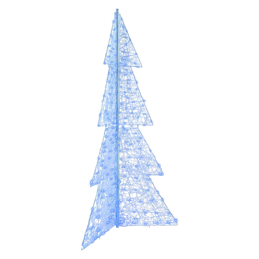 FROVIA Christmas Tree with 240 LEDs Blue 180 cm Acrylic
