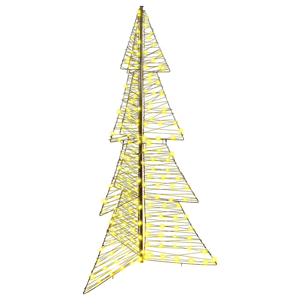 FROVIA Christmas Tree with 240 LEDs Warm White 180 cm Rattan