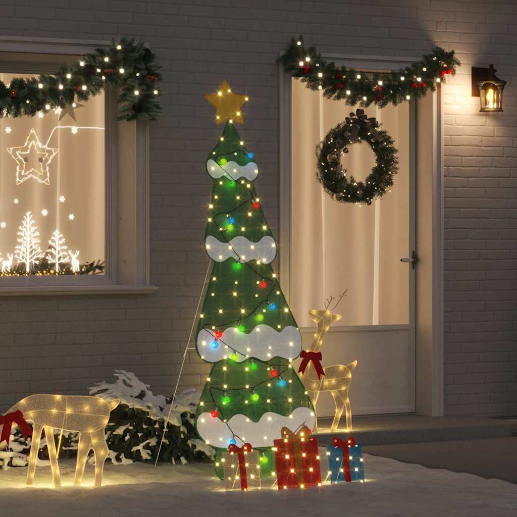 FROSTIQ Lighted Christmas Tree with 3 Gift Boxes 2D Warm White 210 cm