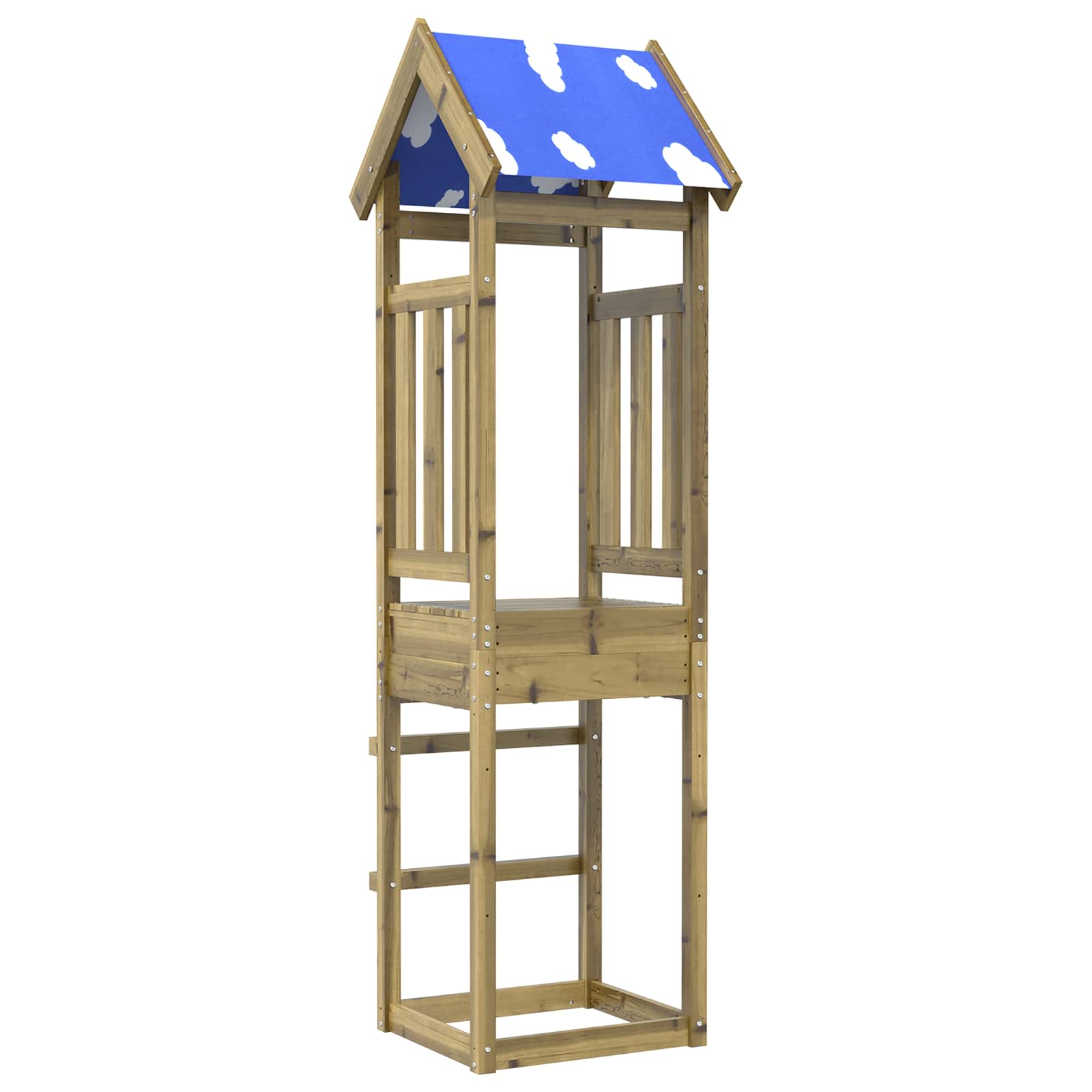 STON Play Tower 52.5x46.5x208 cm Solid Impregnated Wood - Brown