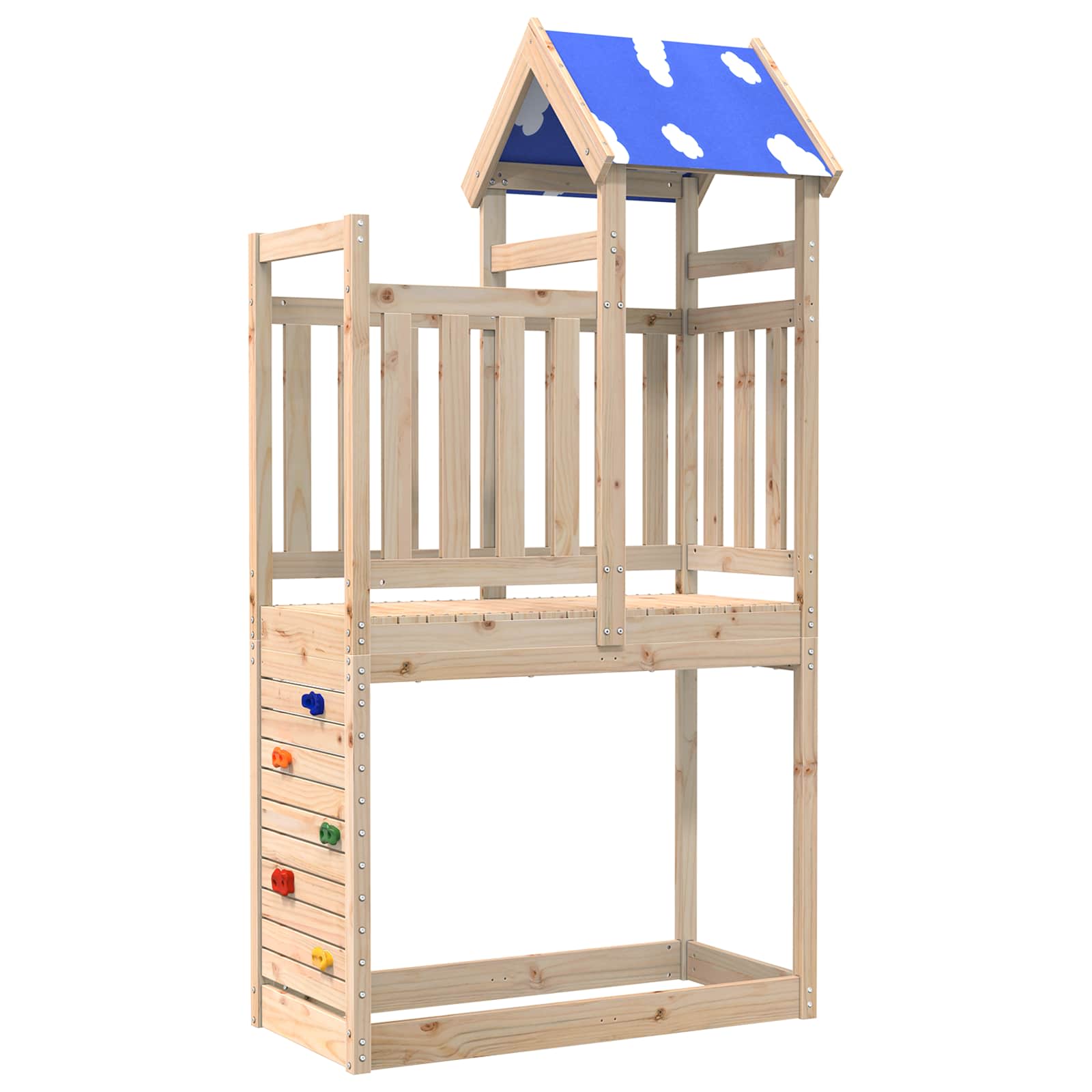 STON Play Tower 110.5x52.5x215 cm Wooden - Brown