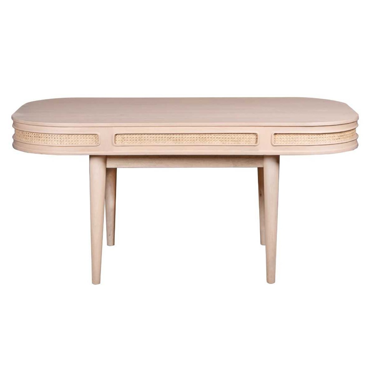 Roberts Cane & Mango Wood Dining Table