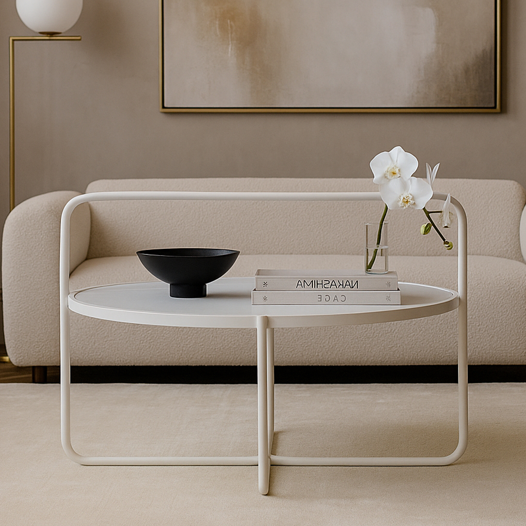 BRACKENFIELD Coffee Table White