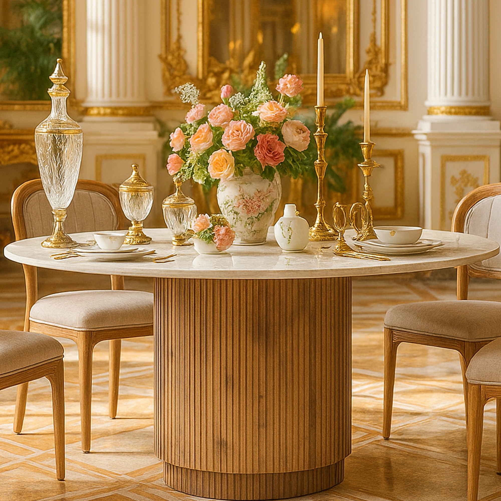 FAIRMEADOW Round Dining Table