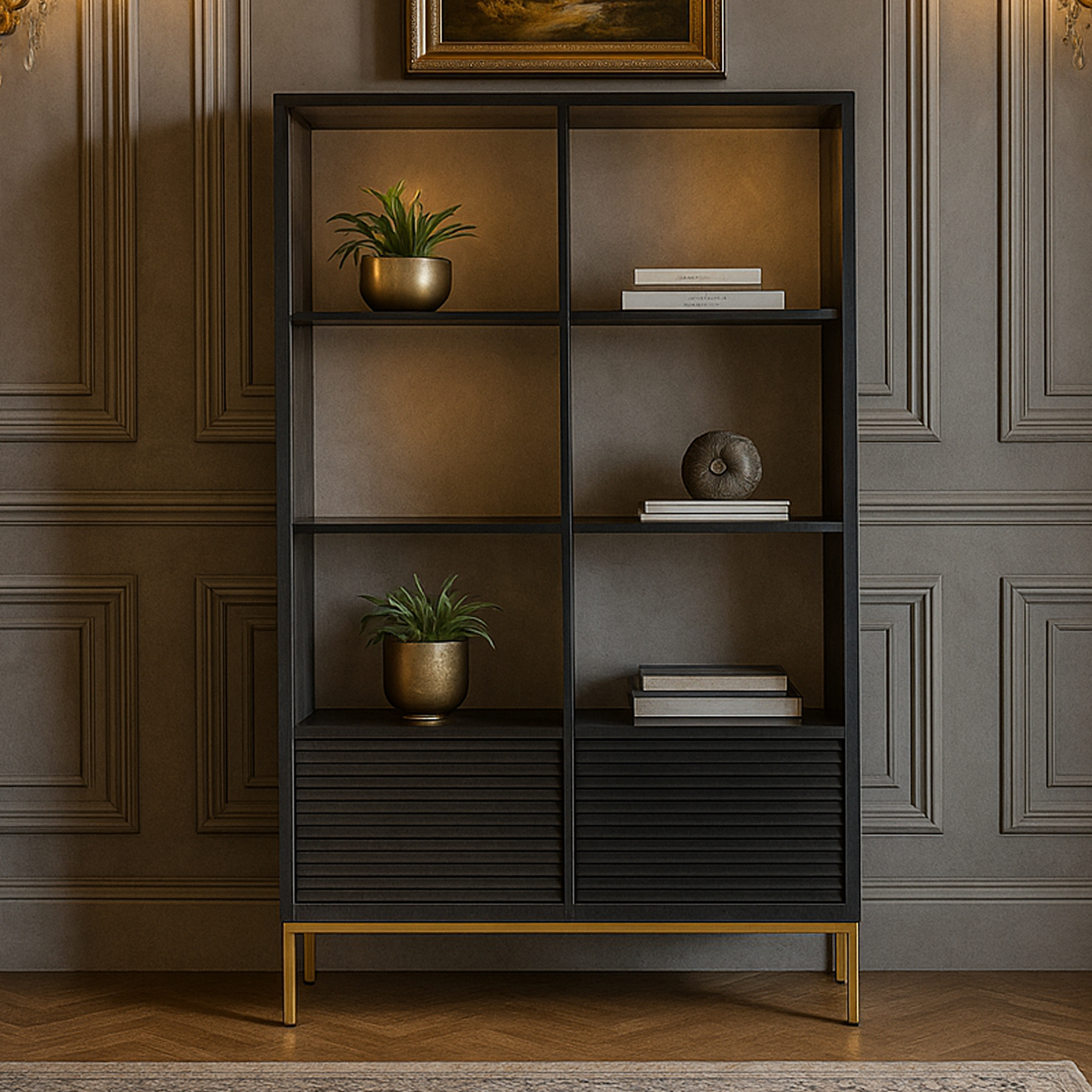 KINGSMERE 2 Door Open Display Rack