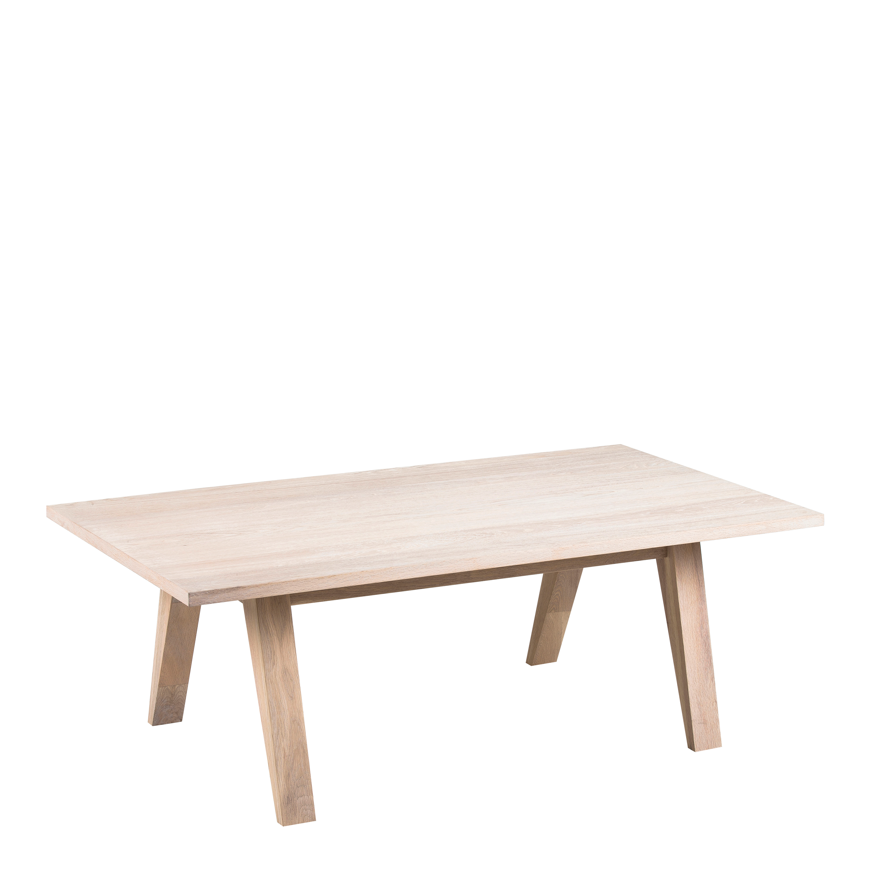 Coffee Table - ALINE Coffee Table White Oak 130cm