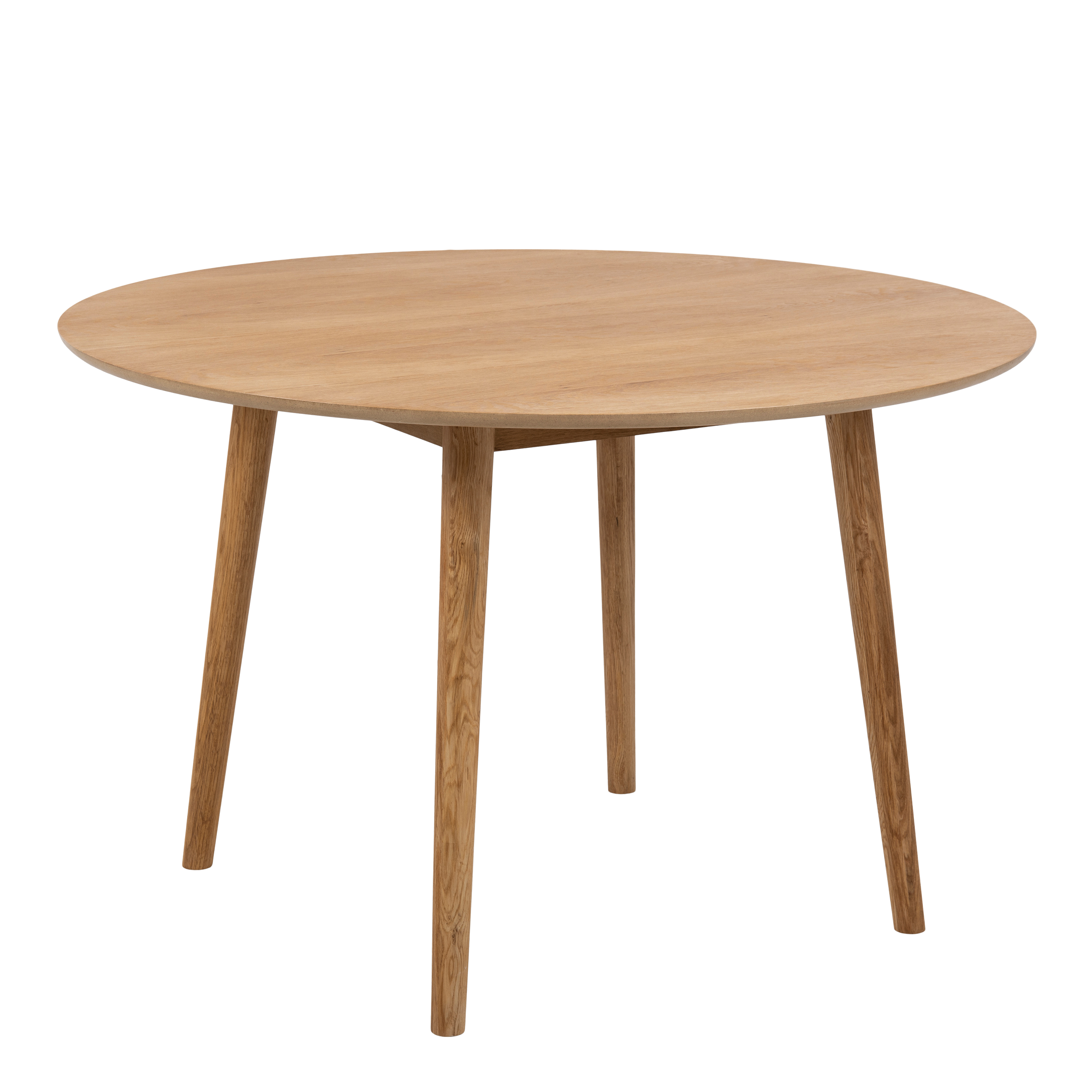 Dining Table - NAGANO Round Dining Table Oak 120cm