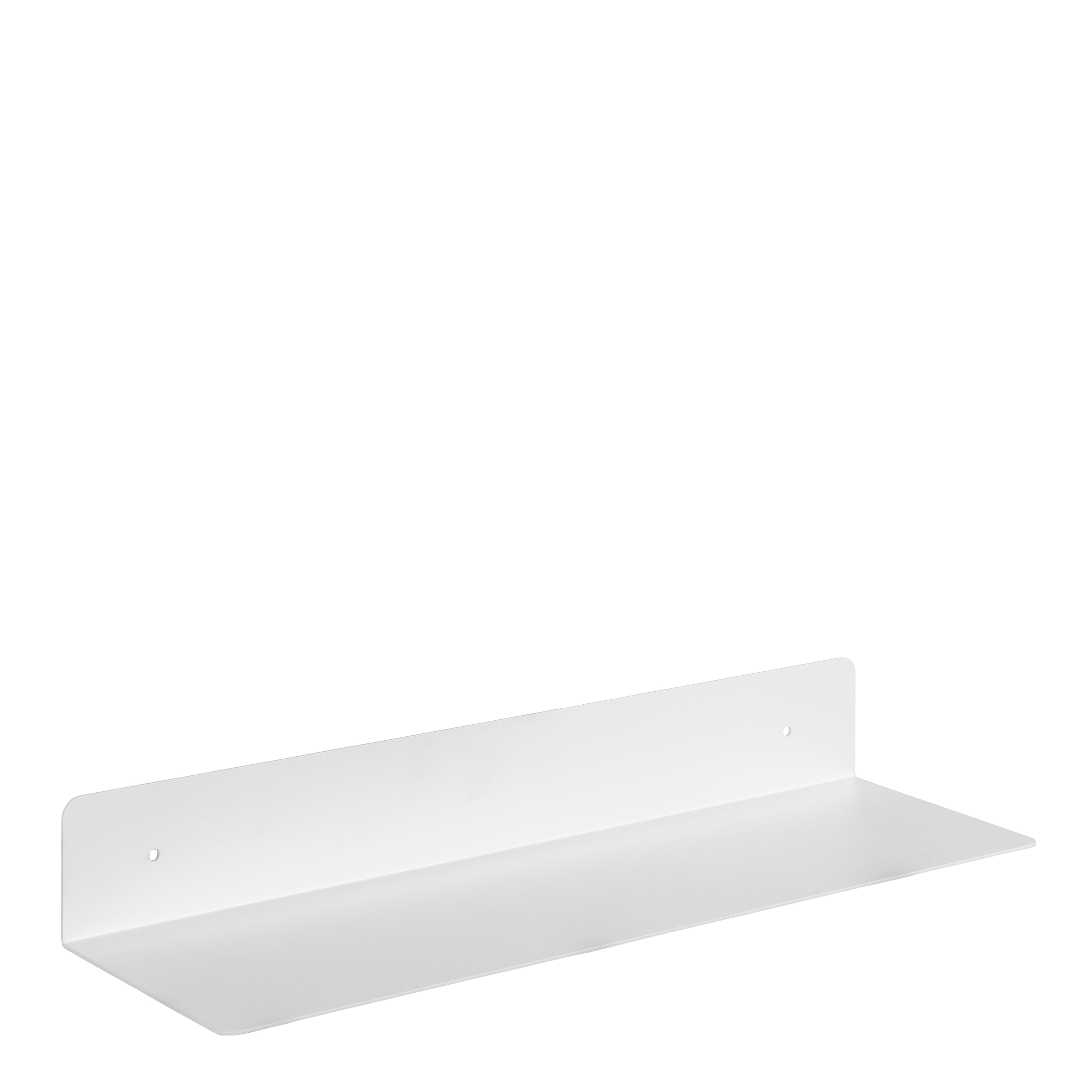 PENLORE Rectangular Wall Shelf 50cm in White