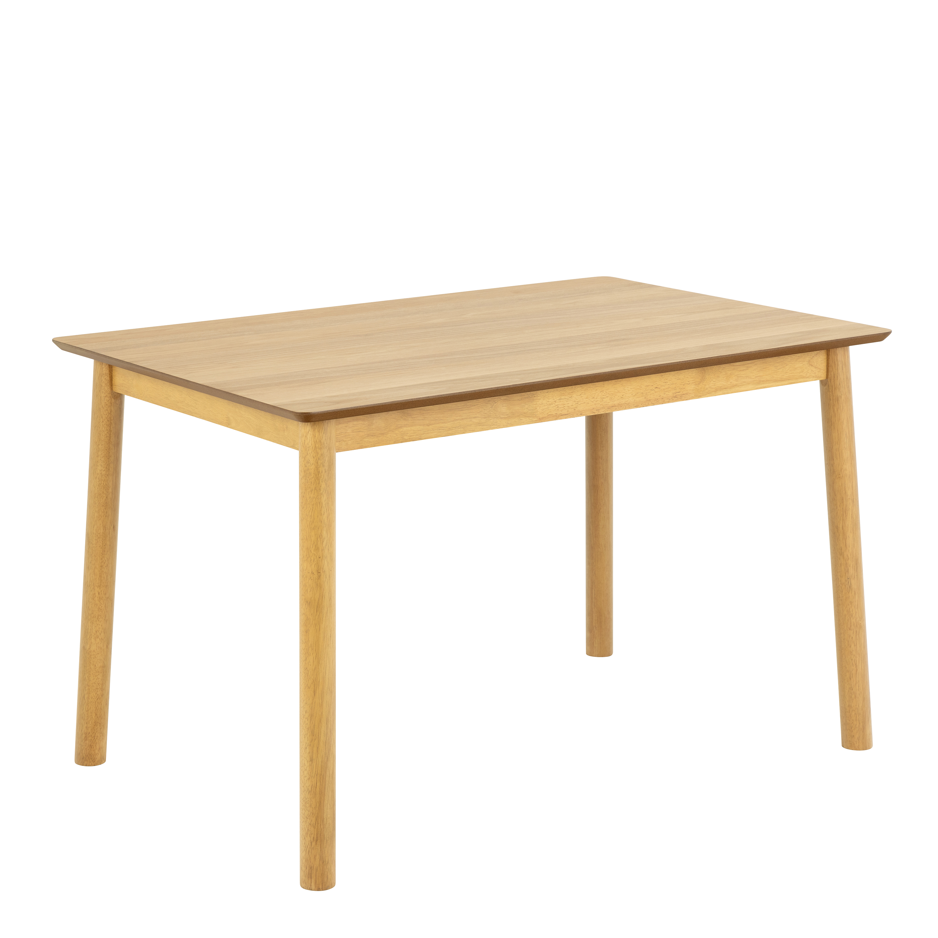 BOLT Rectangular Dining Table in Matt Oak