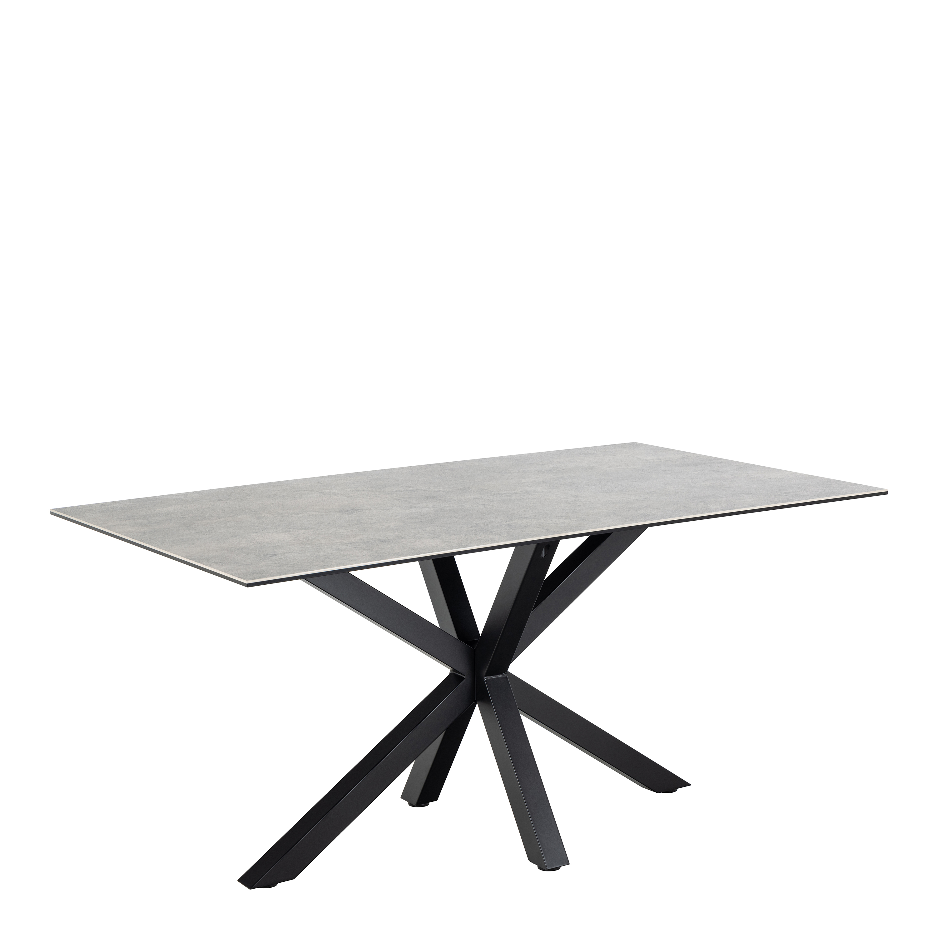 FUMES Dining Table in Ceramic Grey