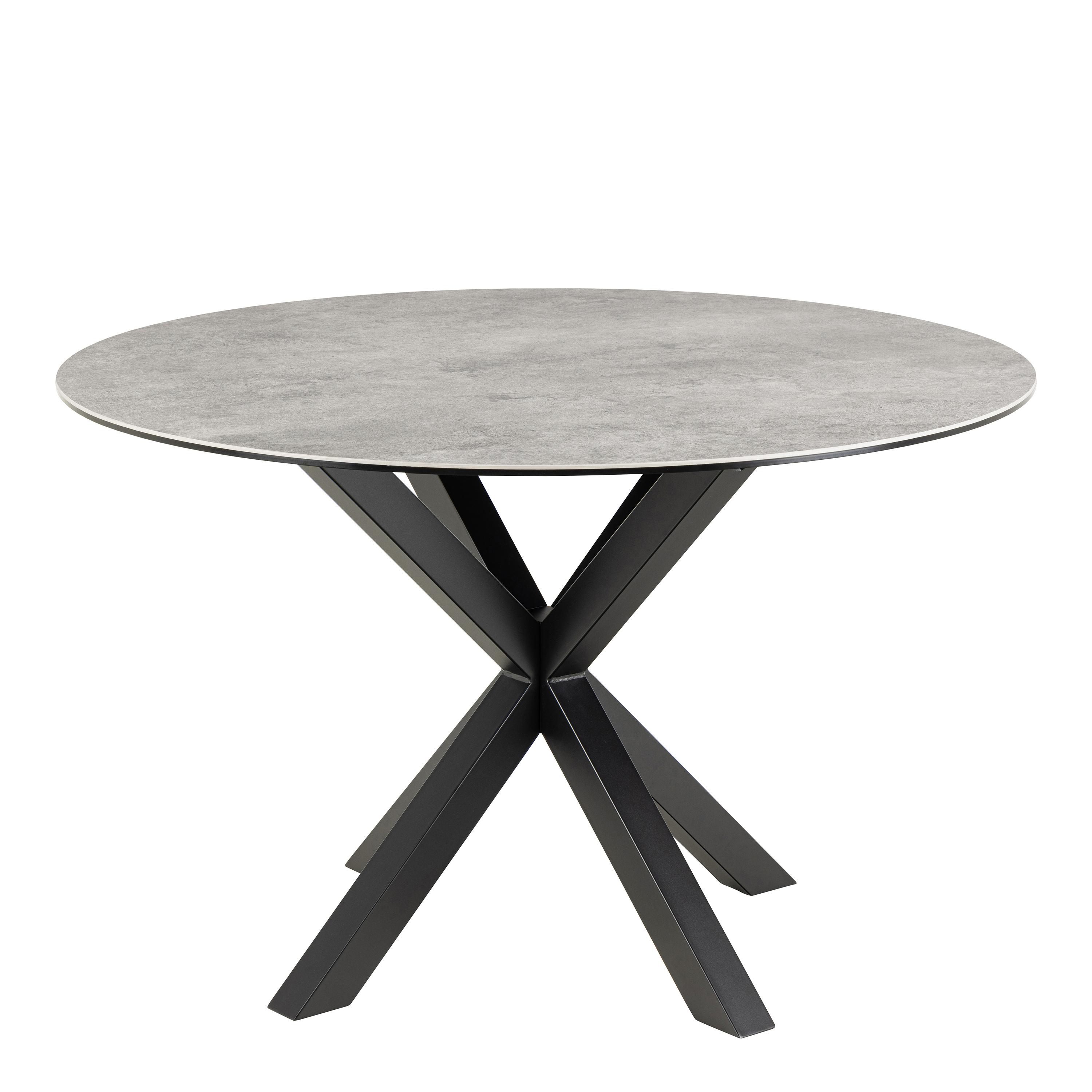 Dining Table - HEAVEN Dining Table Ceramic Grey Top 119cm