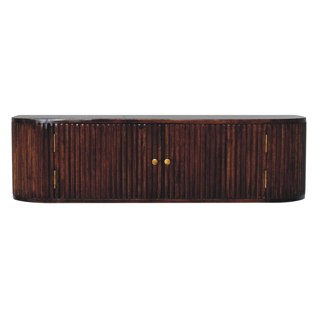LIPARI Chestnut Wall Mounted Console