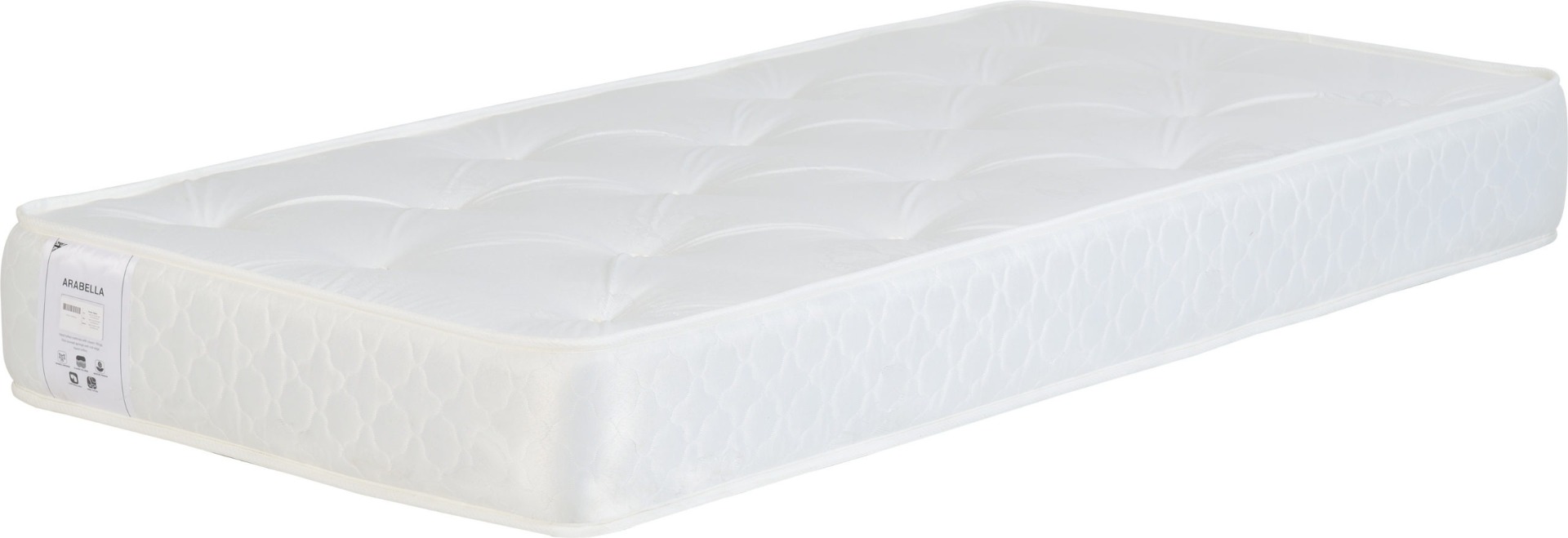 Arabella 5ft Kingsize Mattress - Ivory