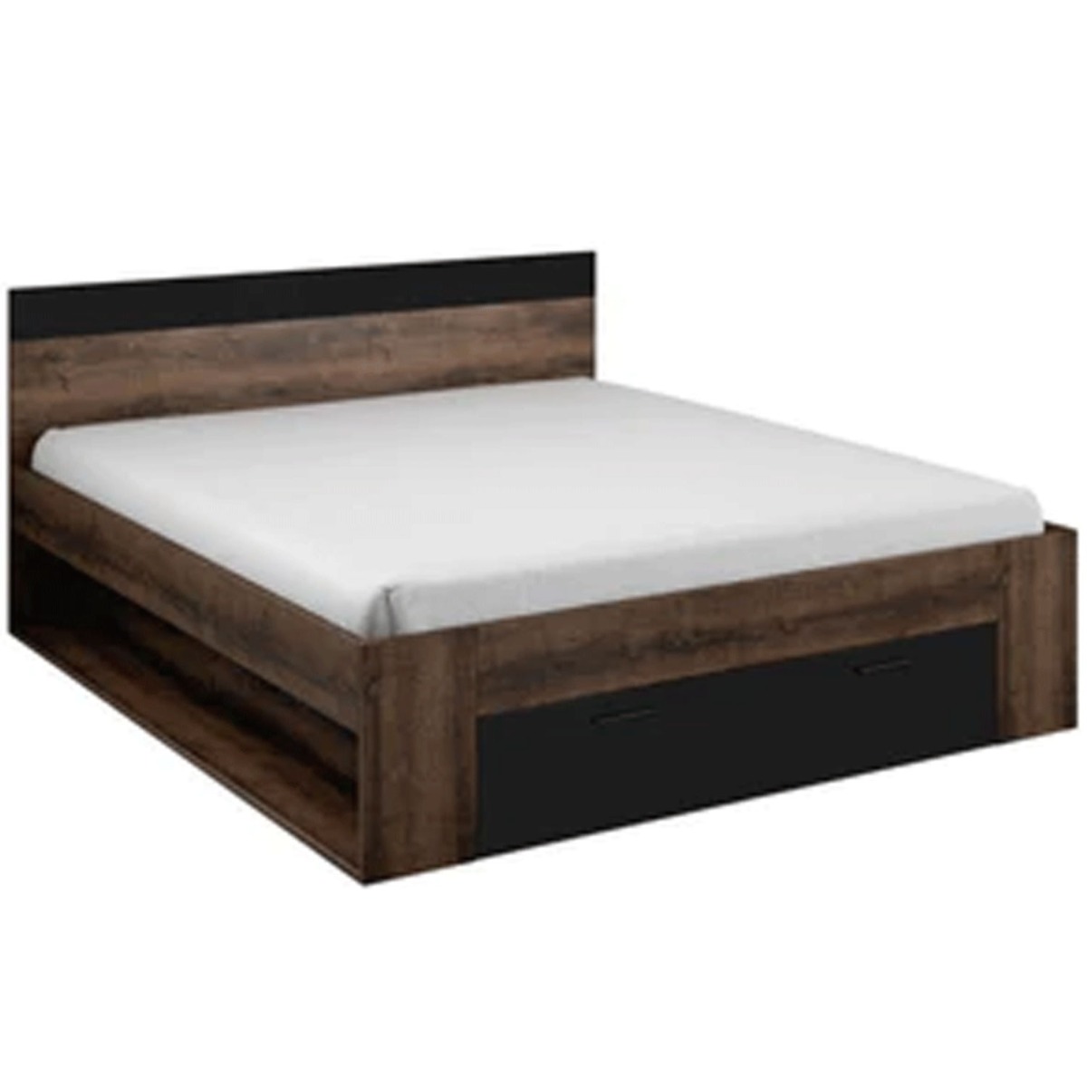 Ephemeral Zen Divan Bed in Oak Monastery - Super King Size