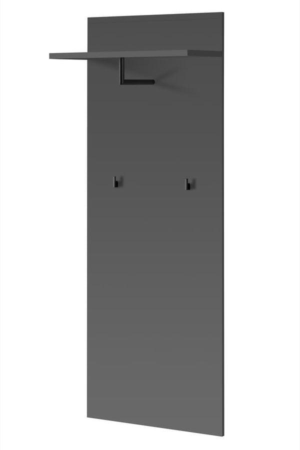 Coat Rack - EVERETT Wall Hanger Anthracite 60cm