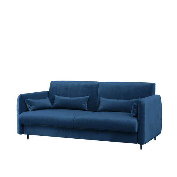 2 Seater Sofa - BROOKS 2 Seater Sofa Navy 164cm