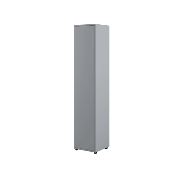 Display Rack - DONNELL Display Cabinet Grey 45cm