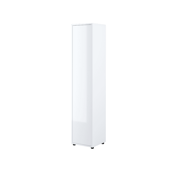 Display Rack - DONNELL Display Cabinet White Gloss 45cm