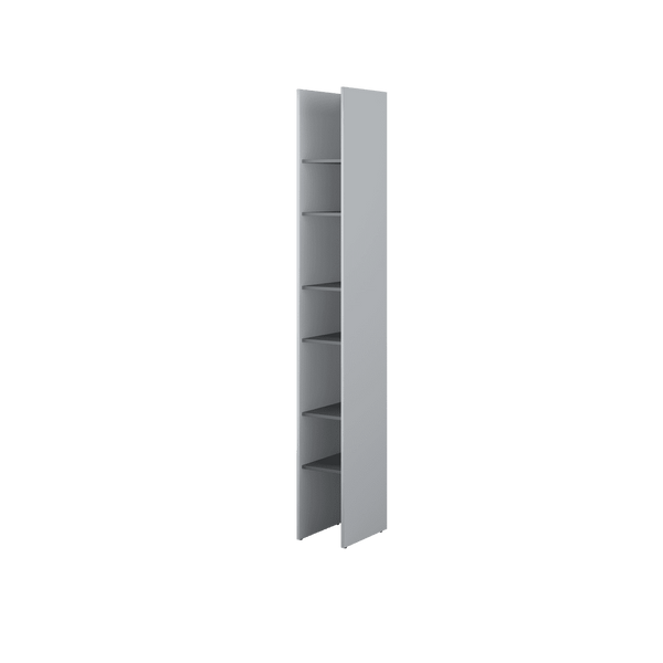 Bookcase - DONNELL Bookcase Grey 27cm