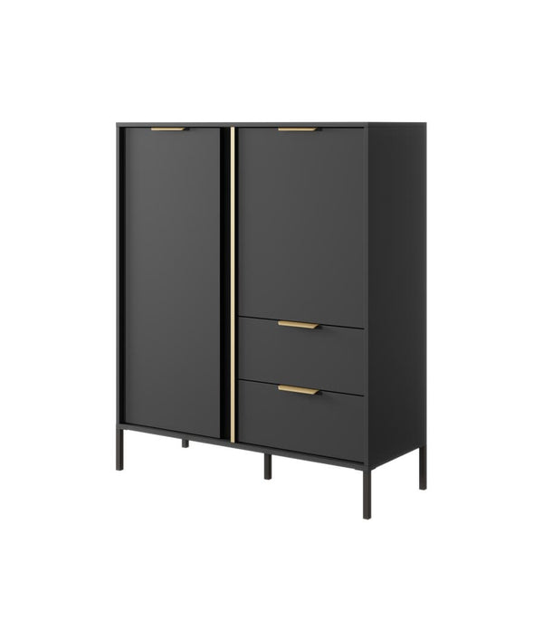 Sideboard - DORAN Highboard Anthracite 103cm