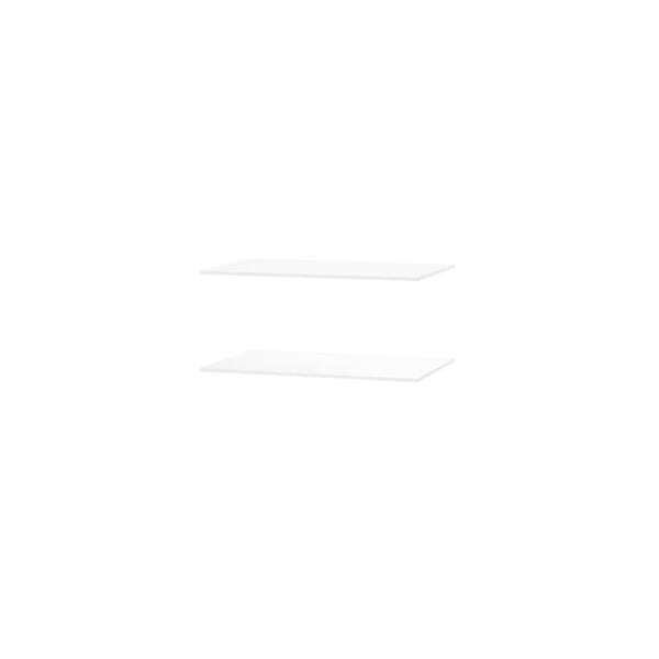 Wall Shelf - SHONA Additional Wardrobe Shelves White 98cm