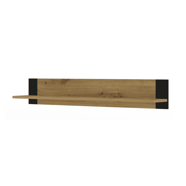 Wall Shelf - NORLINA Wall Shelve Oak Artisan 125cm