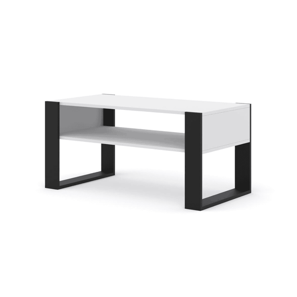 Coffee Table - NORLINA Coffee Table White 100cm