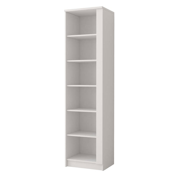 Bookcase - BRAYDEN Bookcase White Matt 50cm