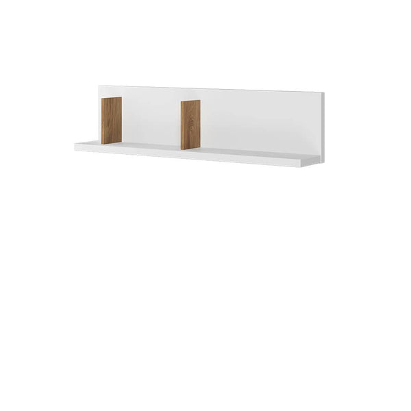 Wall Shelf - DENISE Wall Shelve Natural Hickory 120cm