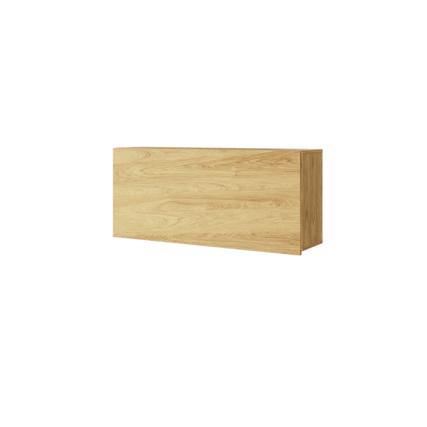 Wall Shelf - BARCENA Wall Shelve Oak Hickory 102cm