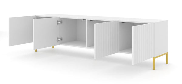 TV Cabinet - CONFREY TV Unit White 200cm