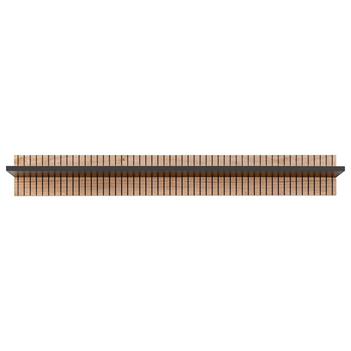 OPHELIA Wall Shelf Oak Hickory 160cm