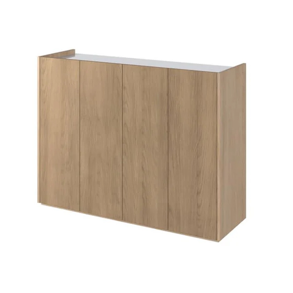EASEVA Sideboard Cabinet Oak Scandi 126cm