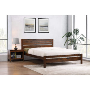 Classic Comfort Wisbech Solid Hardwood Bed Frame in Antique Oak - Kingsize