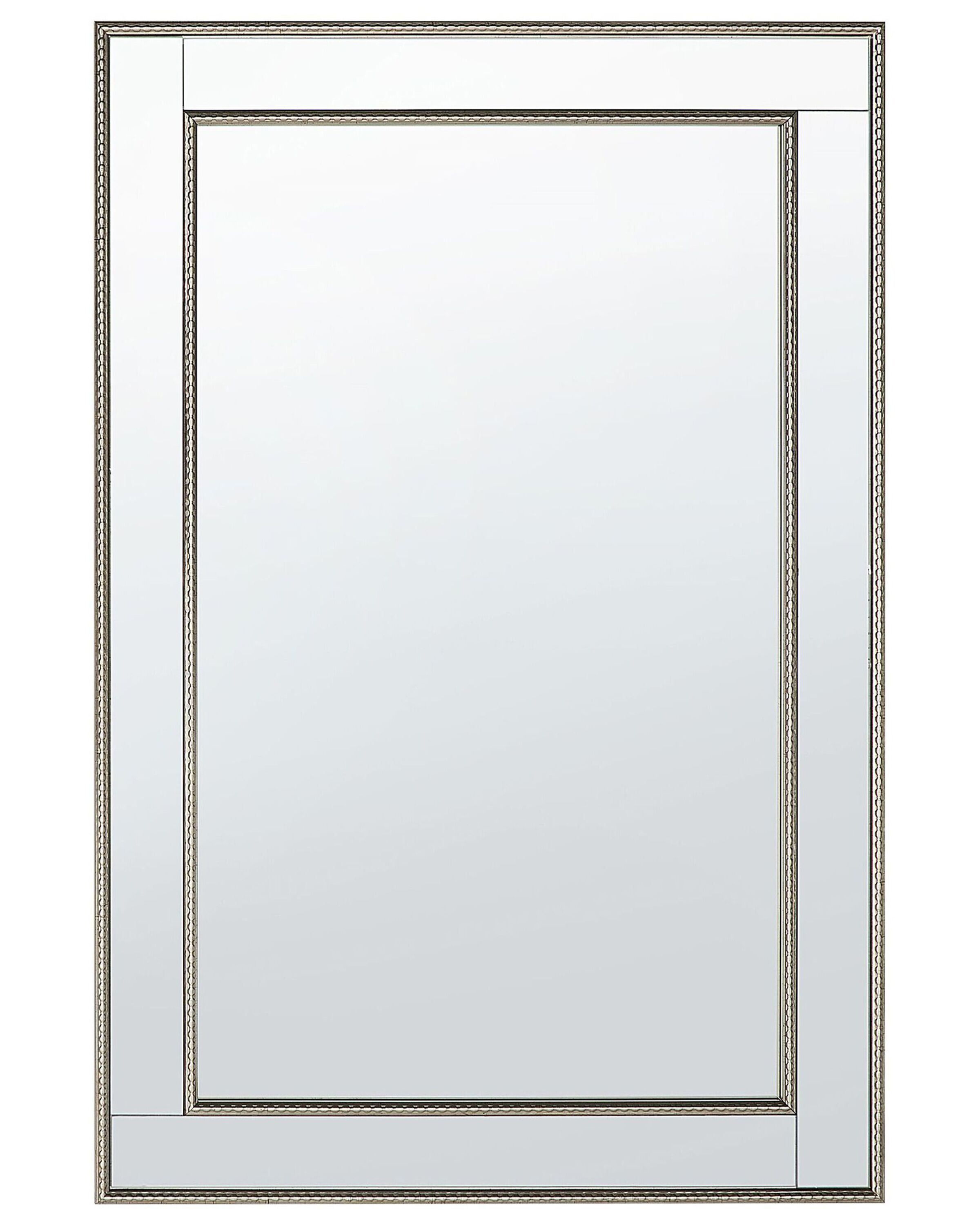Wall Mirror 60x90cm Gold with Silver