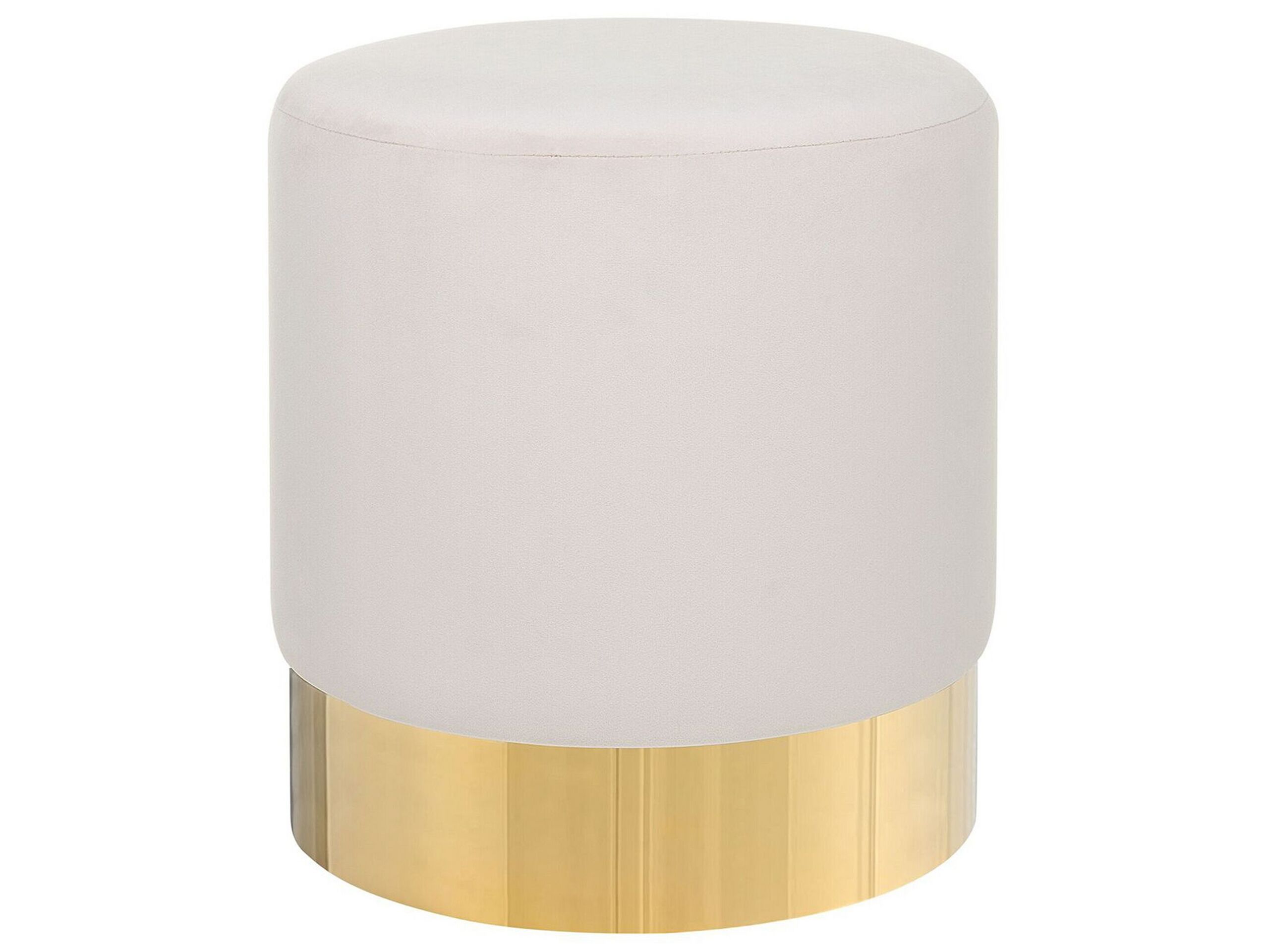 Velvet Pouffe Pink SOPHIA