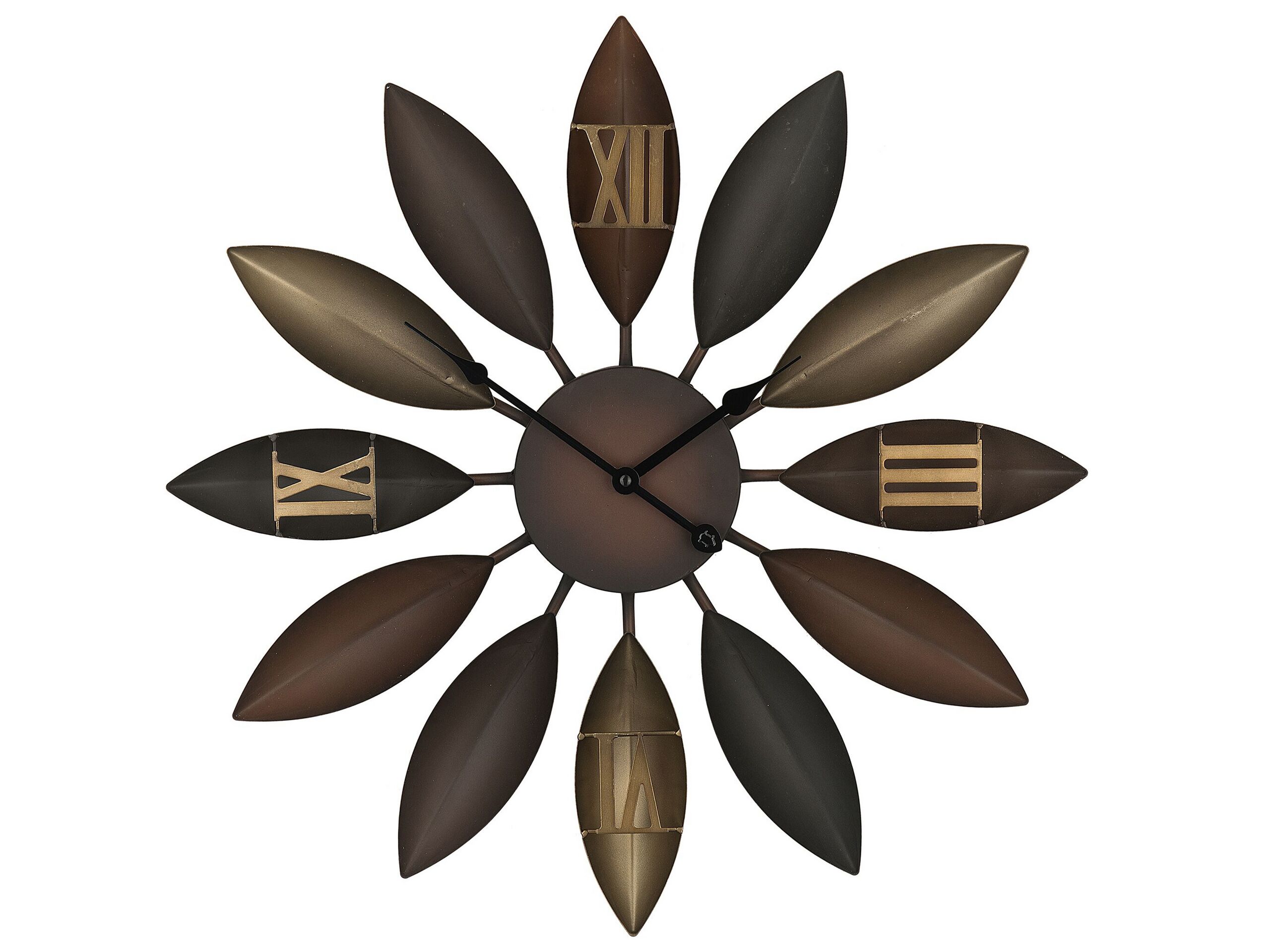 Iron Wall Clock Ã ̧ 55 cm Brown BEINWIL