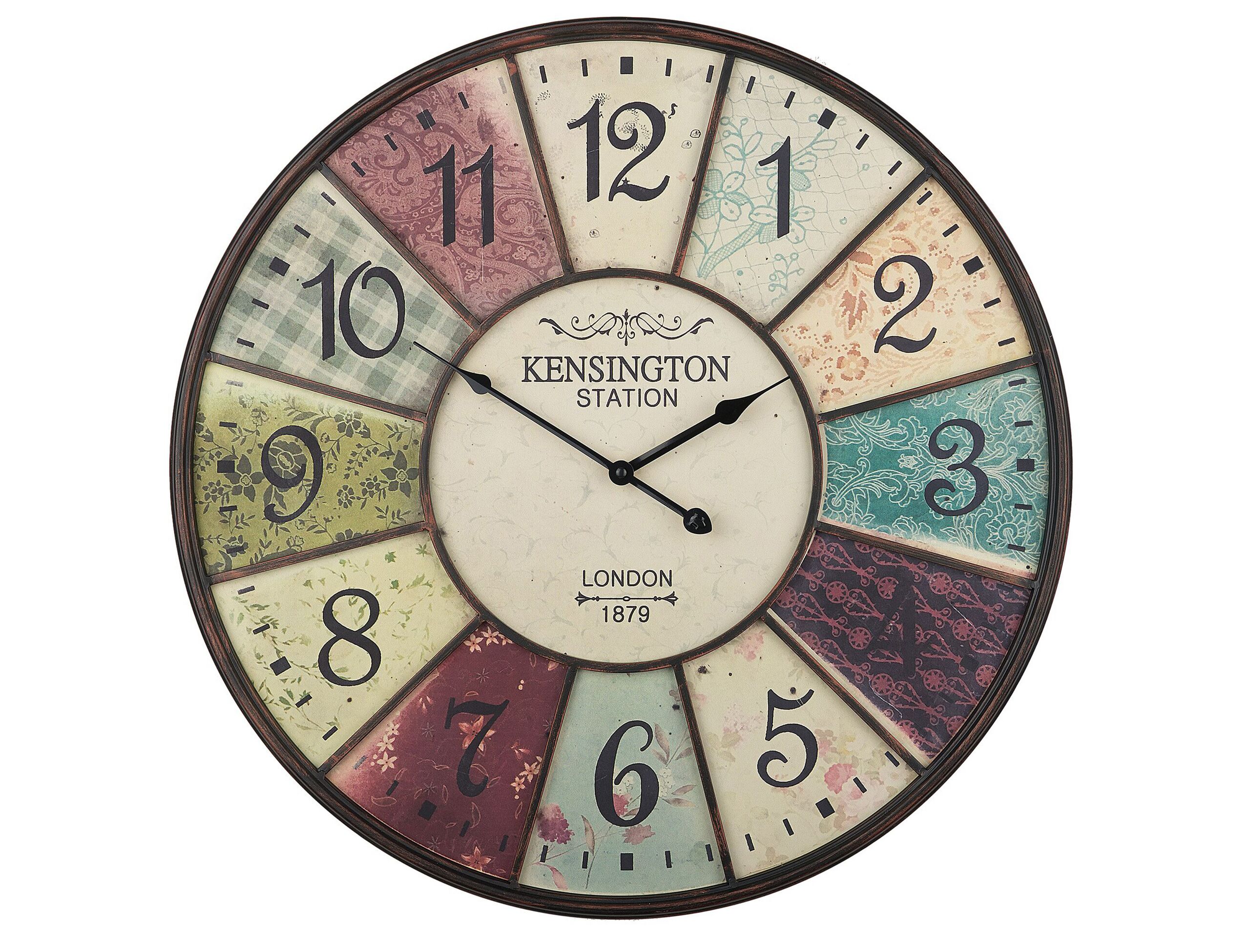 Iron Wall Clock Ã ̧ 59 cm Multicolour BOSWIL