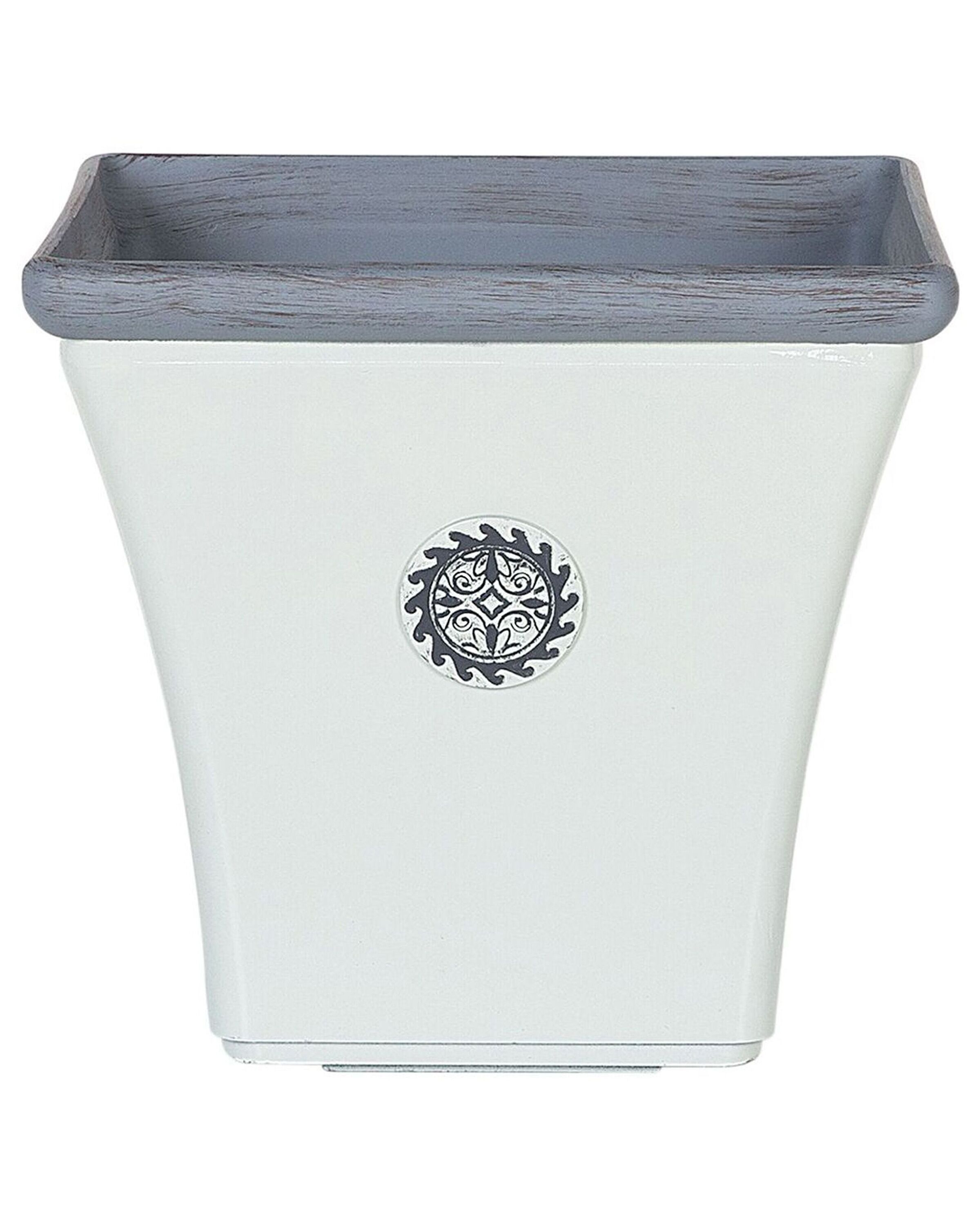Plant Pot 32 x 32 x 31 cm White ELATEIA