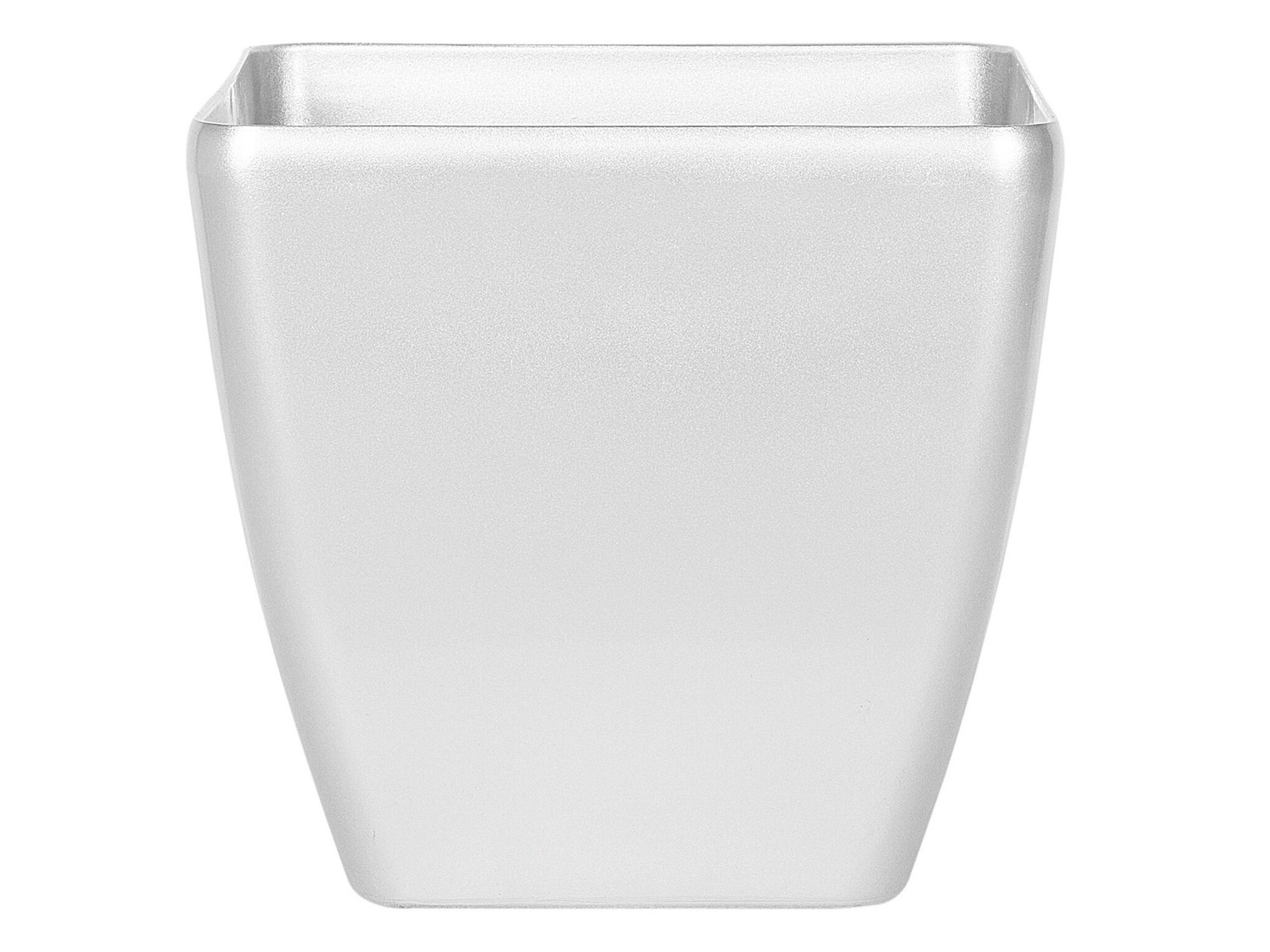 Plant Pot 35 x 35 x 34 cm Silver ASTRAS