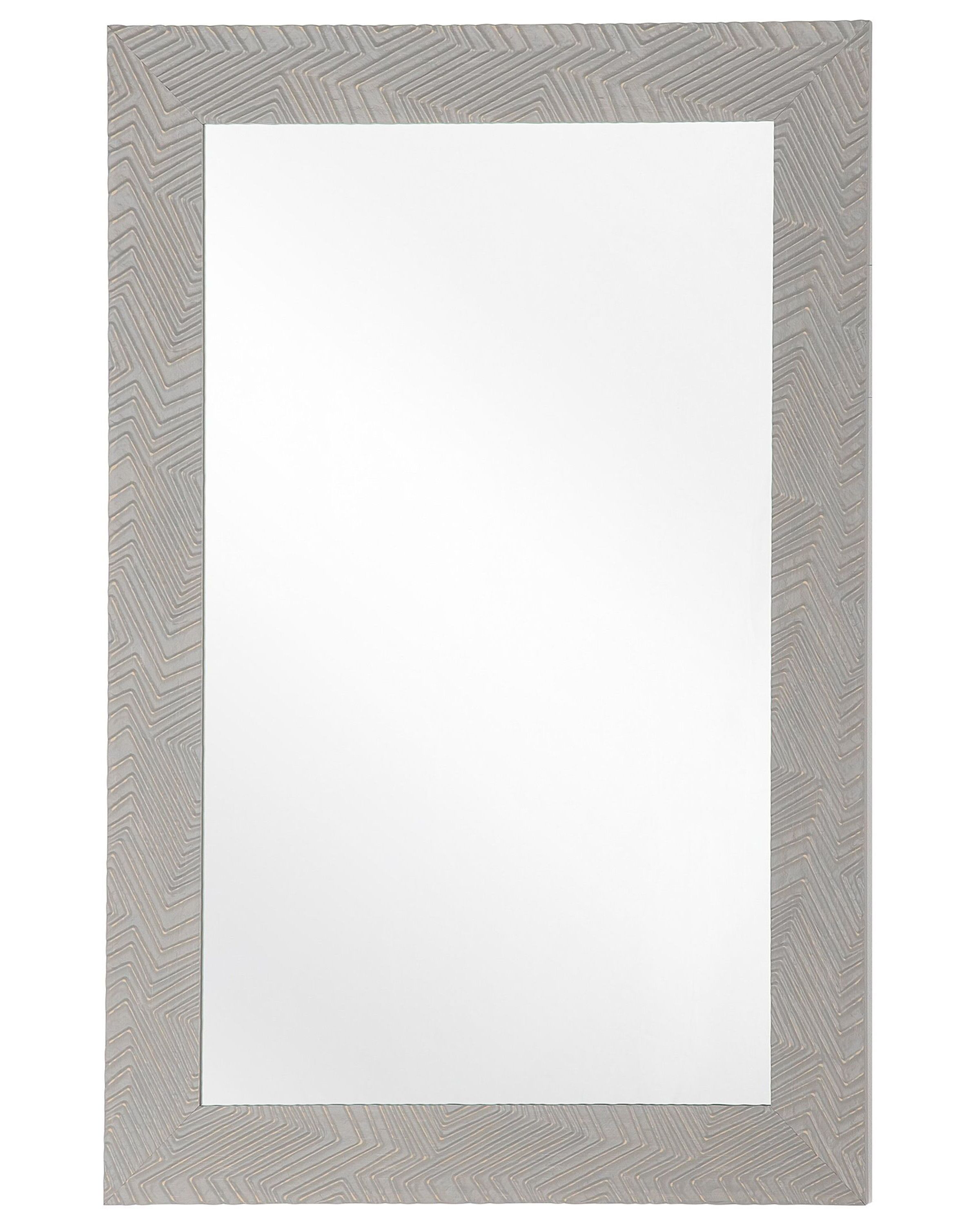 Wall Mirror 60x91cm Grey