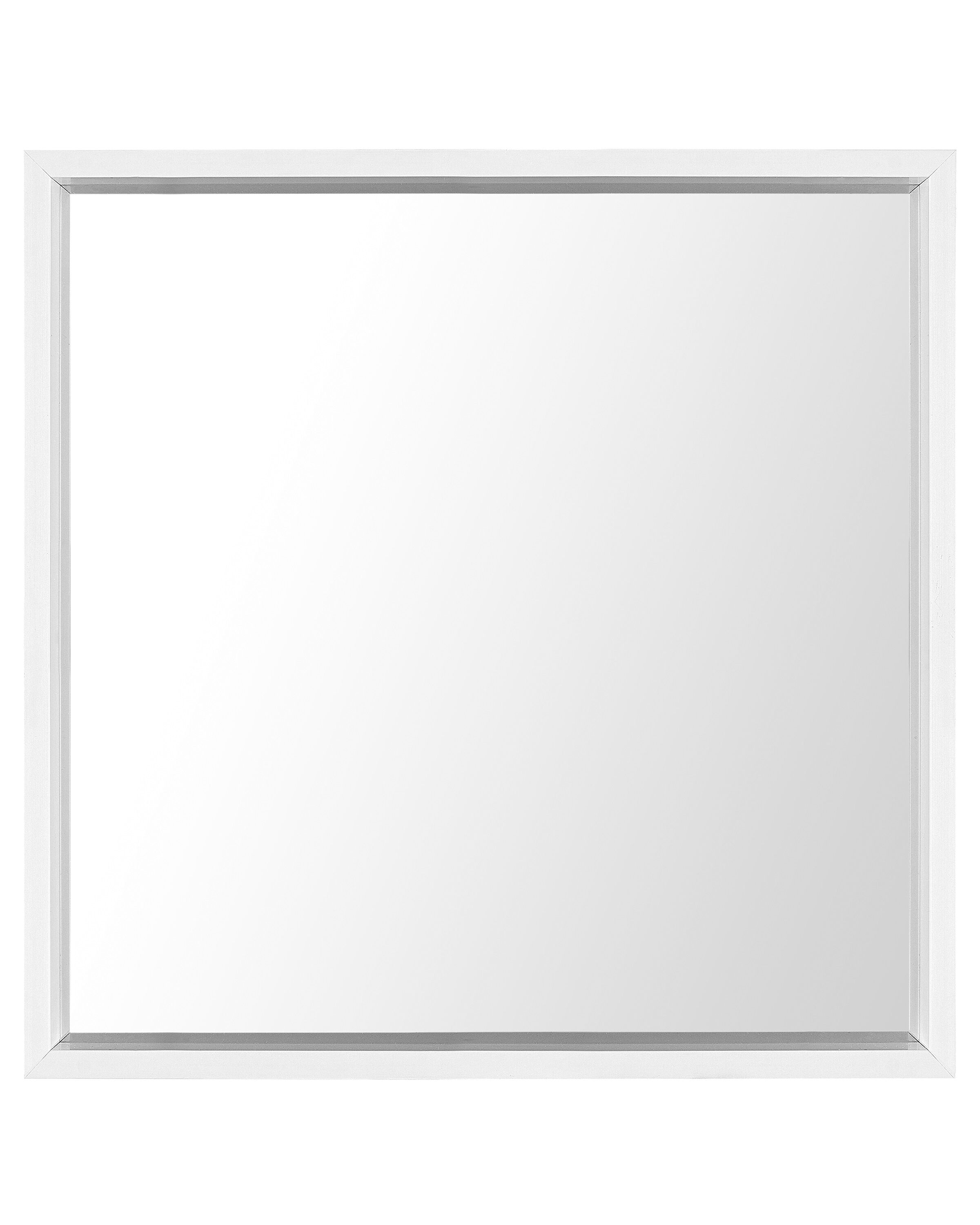 Wall Mirror 50x50cm White